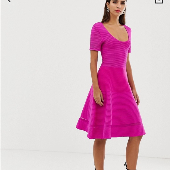 French Connection Volette Crepe Dress - Picture 3 of 7